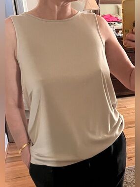 BCBGMaxAzria Teri cowl back sleeveless top -New